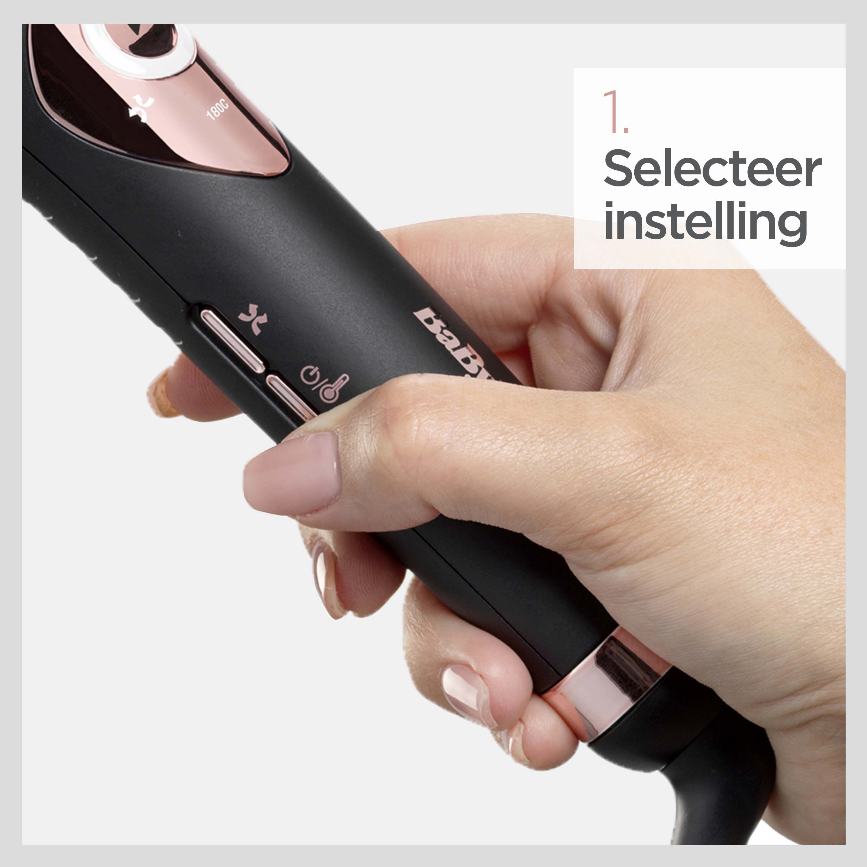 1. Selecteer instelling